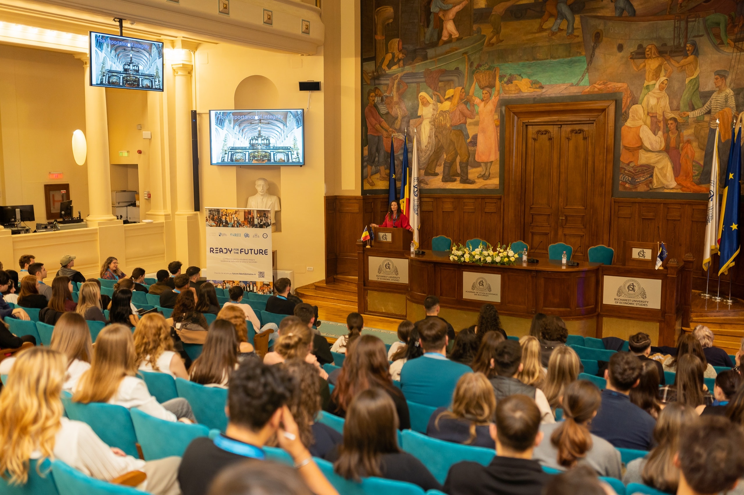 Aula Magna plină la Ready for the Future 2025